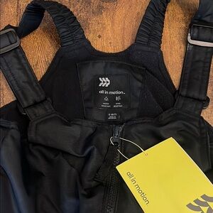 Boy 6-7 All in Motion Black Bodysuit